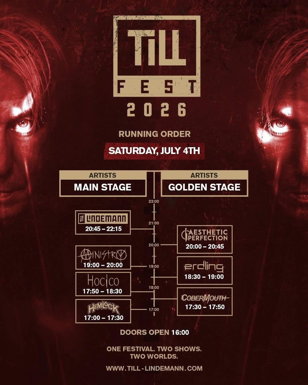 Till Fest 2026: Why Fans Believe This Could Be Till Lindemann’s Most Personal Live Project Yet